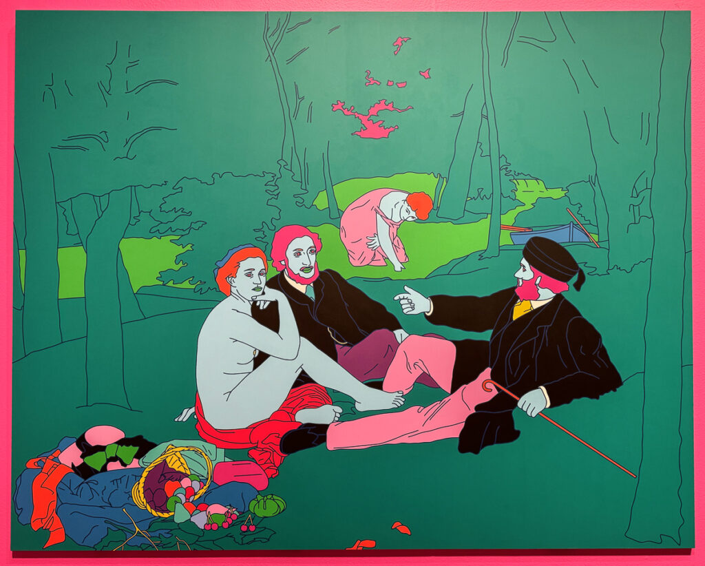 Manet’s Dejeuner sur L’herbe revisited by Michael Craig-Mart